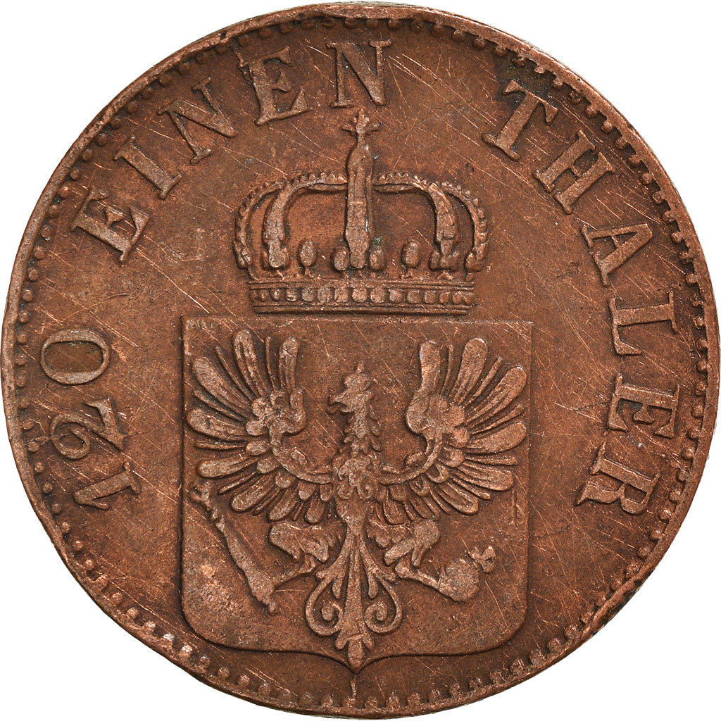 Munten, Duitse staten, 3 Pfenninge, 1847
