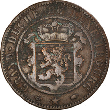 Moneda, Luxemburgo, 10 Centimes, 1855