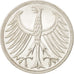 Coin, GERMANY - FEDERAL REPUBLIC, 5 Mark, 1972, Stuttgart, AU(50-53), Silver