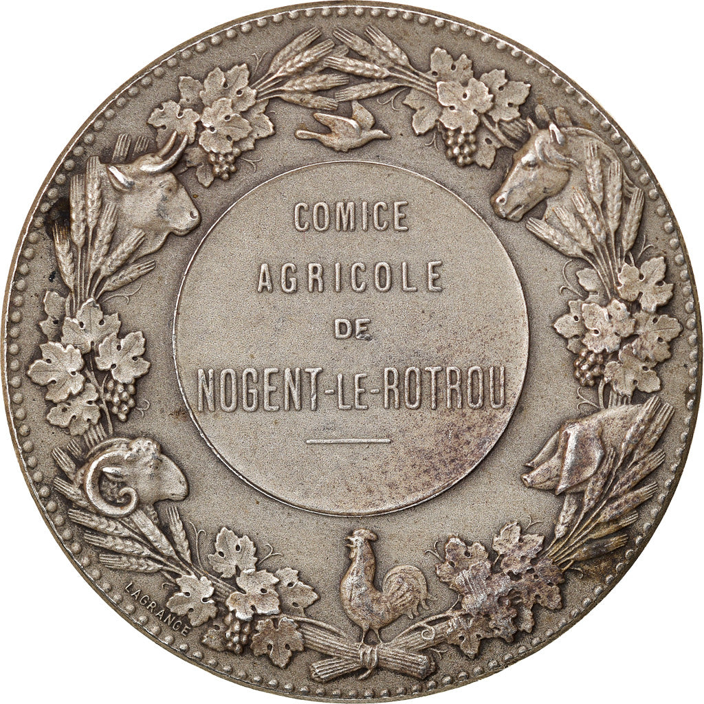 France, Medal, Agriculture, Comice Agricole de Nogent-le-Rotrou, Lagrange