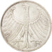 Monnaie, République fédérale allemande, 5 Mark, 1974, Karlsruhe, SUP, Argent