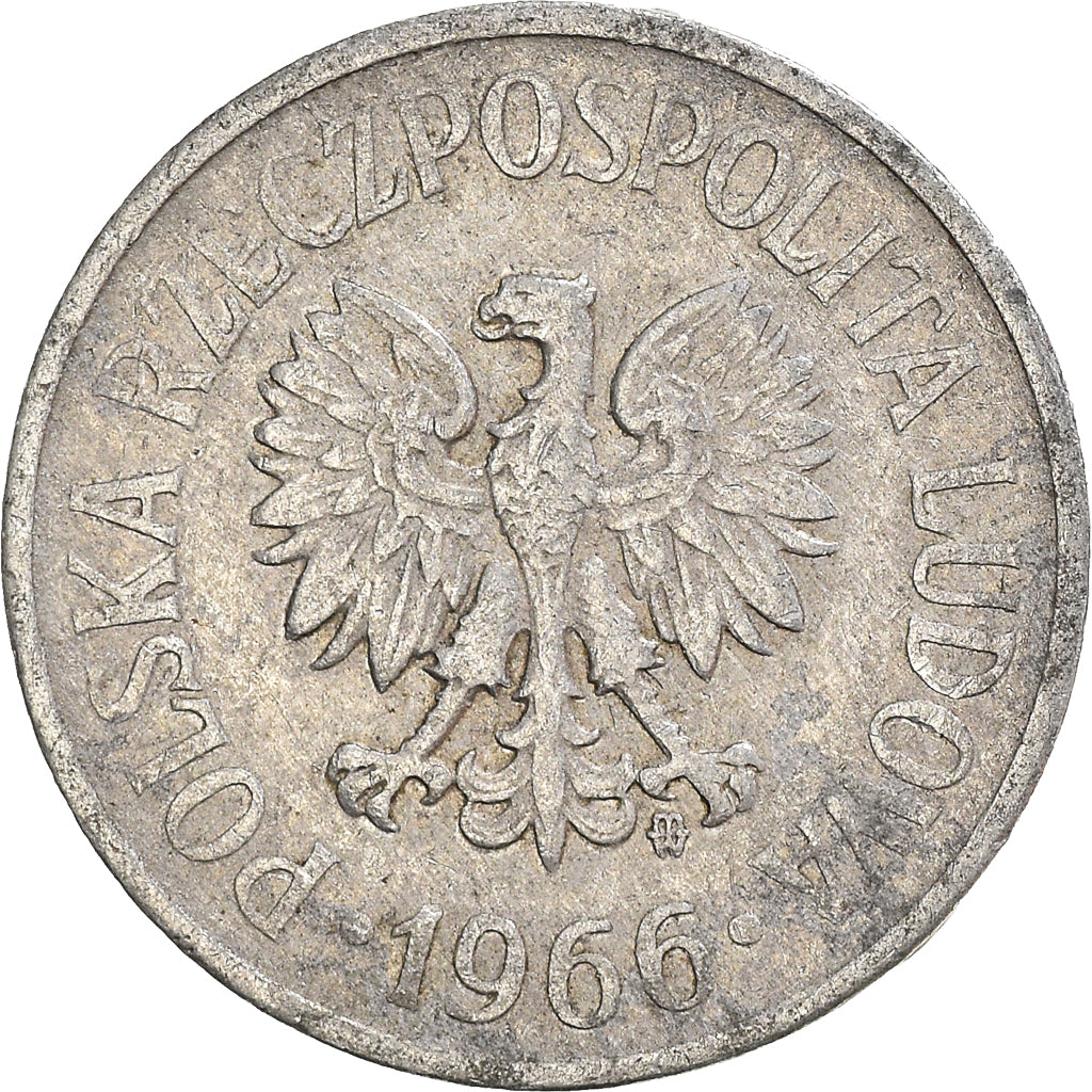 Coin, Poland, 20 Groszy, 1966