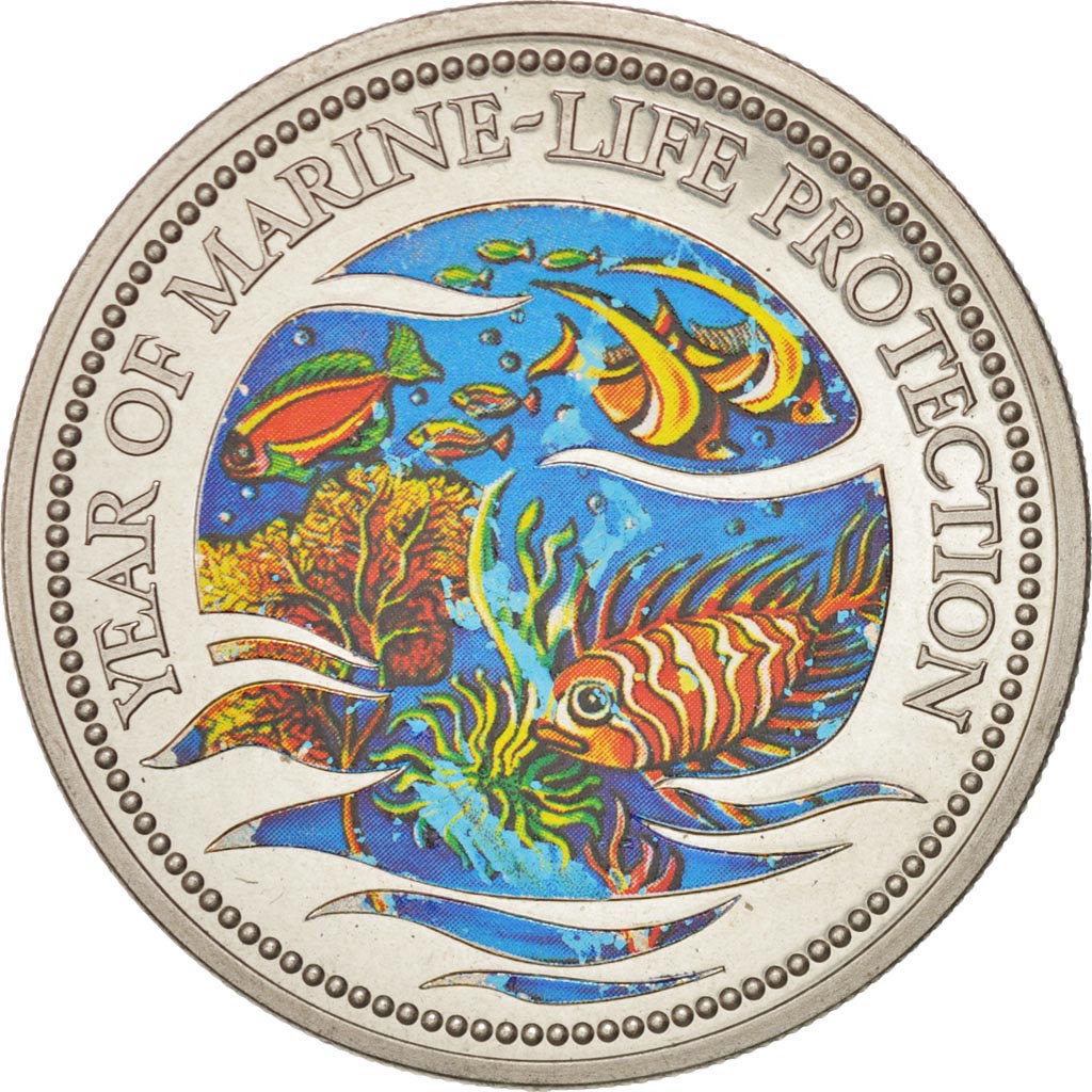 PALAU, Dollar, 1992, KM #1, AU(55-58), Copper-Nickel, 26.75