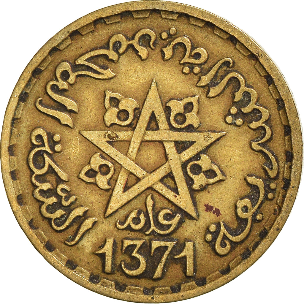 Coin, Morocco, 10 Francs, 1371
