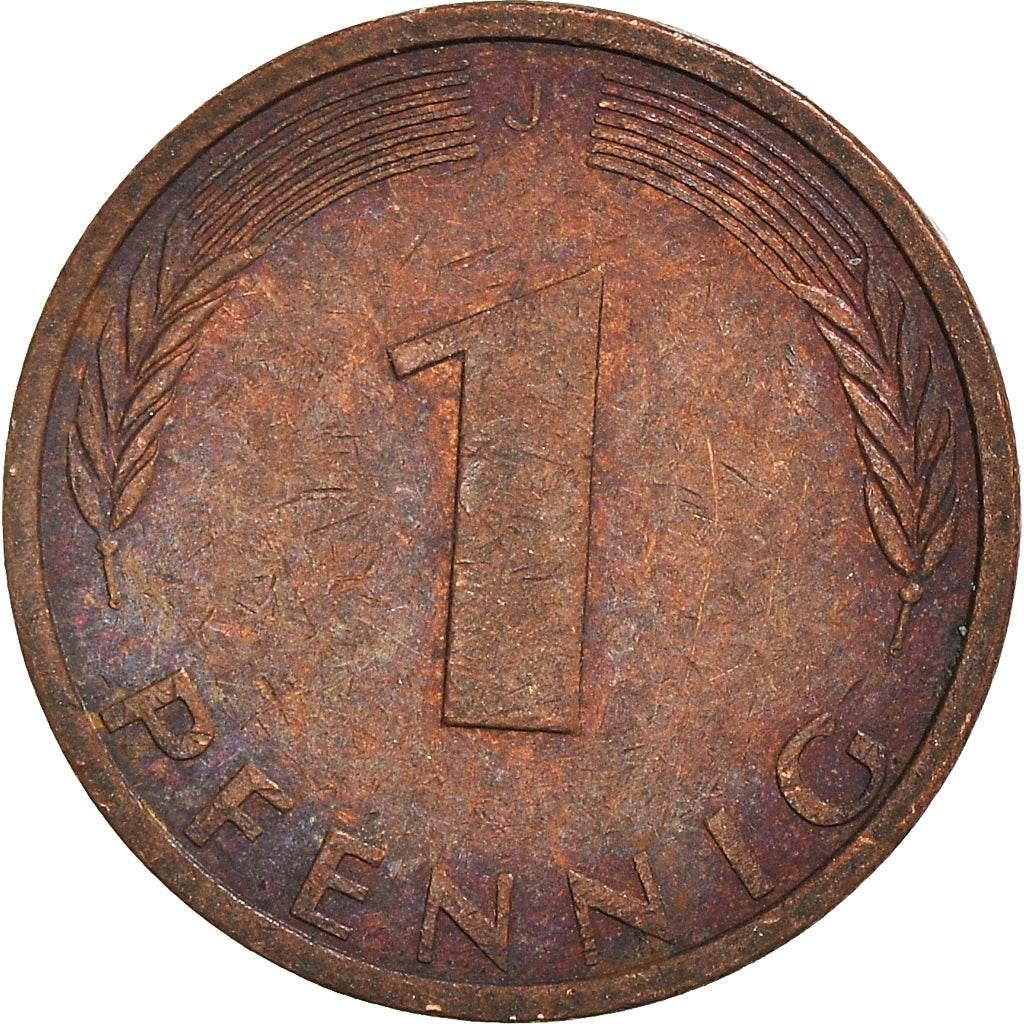 Monnaie, République fédérale allemande, Pfennig, 1971
