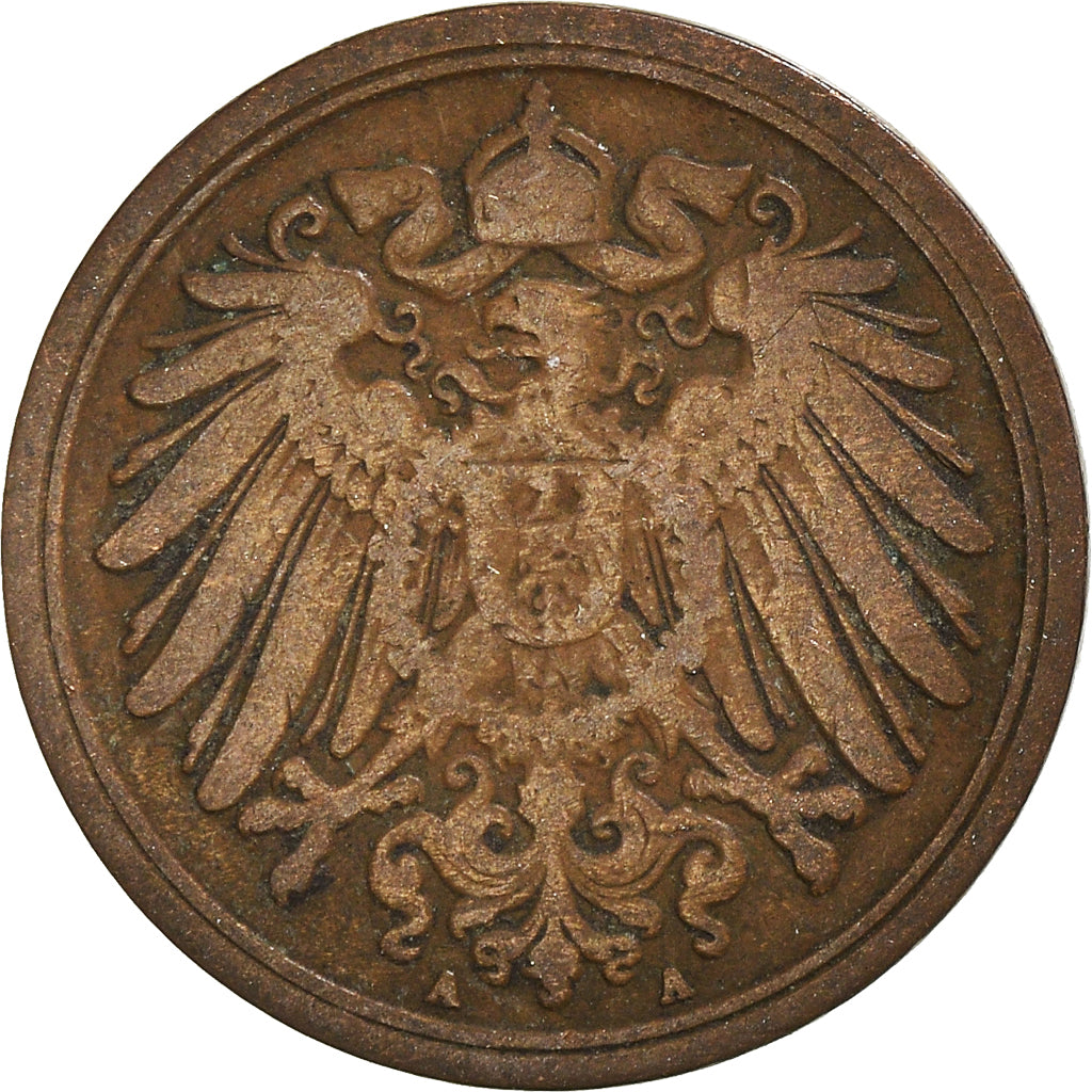 Coin, GERMANY - EMPIRE, Pfennig, 1891