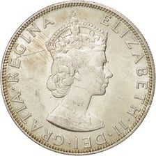 BERMUDA, Crown, 1964, KM #14, AU(55-58), Silver, 36, 22.69