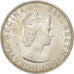 BERMUDA, Crown, 1964, KM #14, AU(55-58), Silver, 36, 22.69