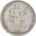 Munten, Nieuw -Caledonië, 5 Francs, 1952