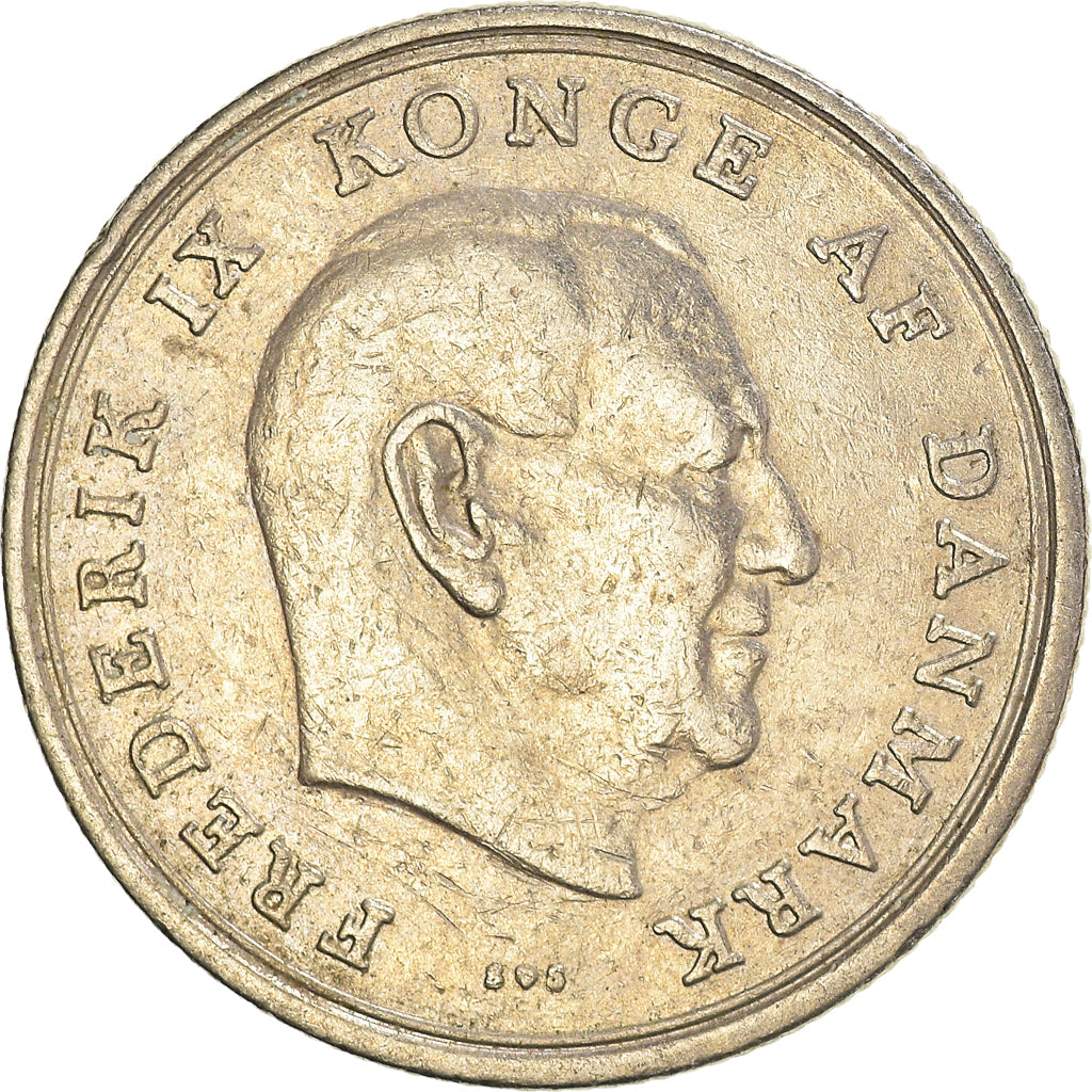Münze, Dänemark, Krone, 1972