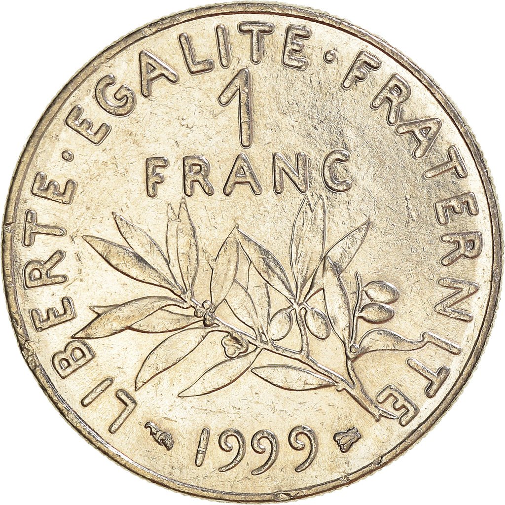 Moneta, Francia, Franc, 1999