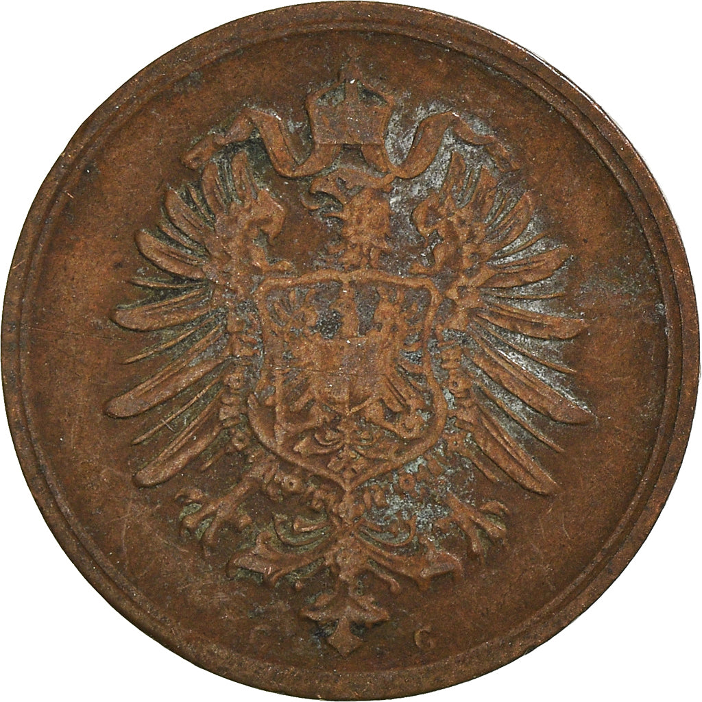 Munten, DUITSLAND - KEIZERRIJK, Pfennig, 1875