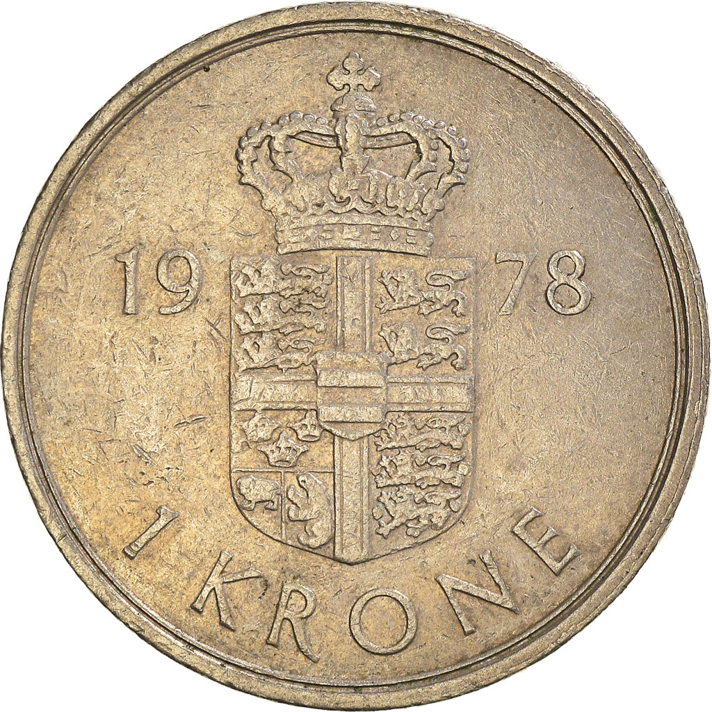 Monnaie, Danemark, Krone, 1978