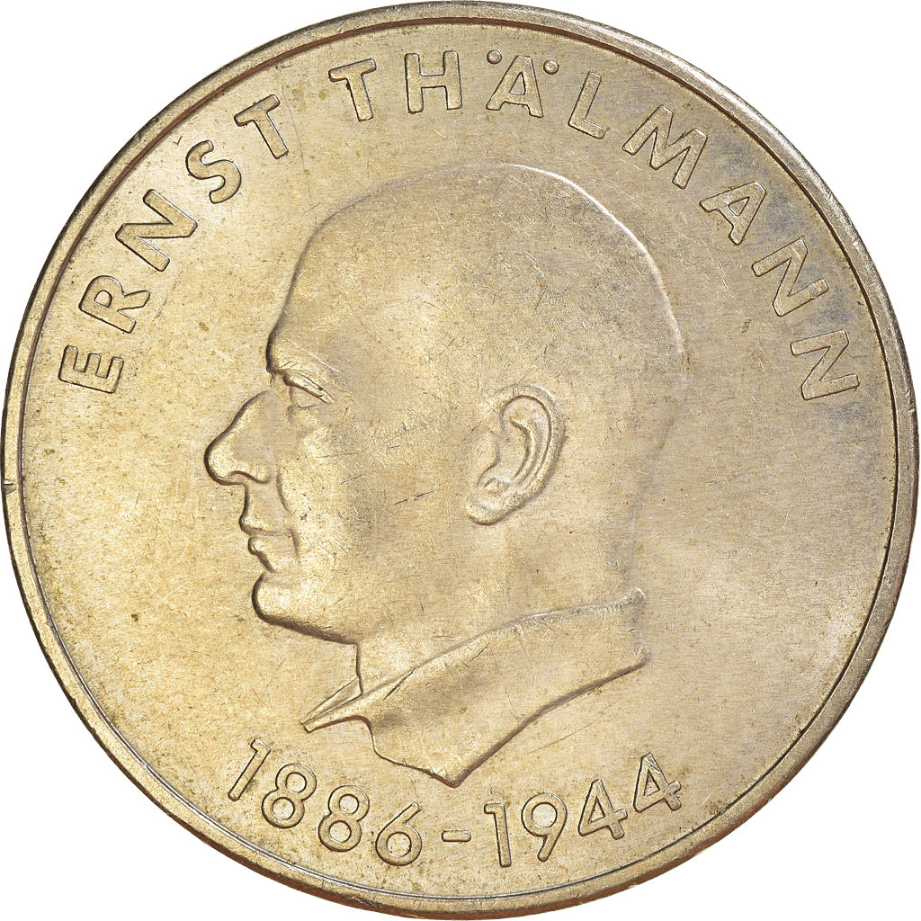 Moeda, ALEMANHA - REPÚBLICA DEMOCRÁTICA, 20 Mark, 1971