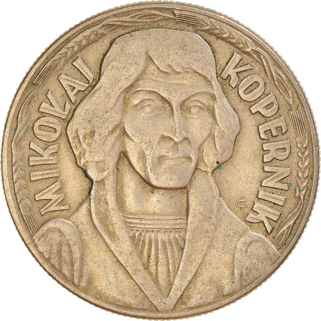 Moneta, Polonia, 10 Zlotych, 1967