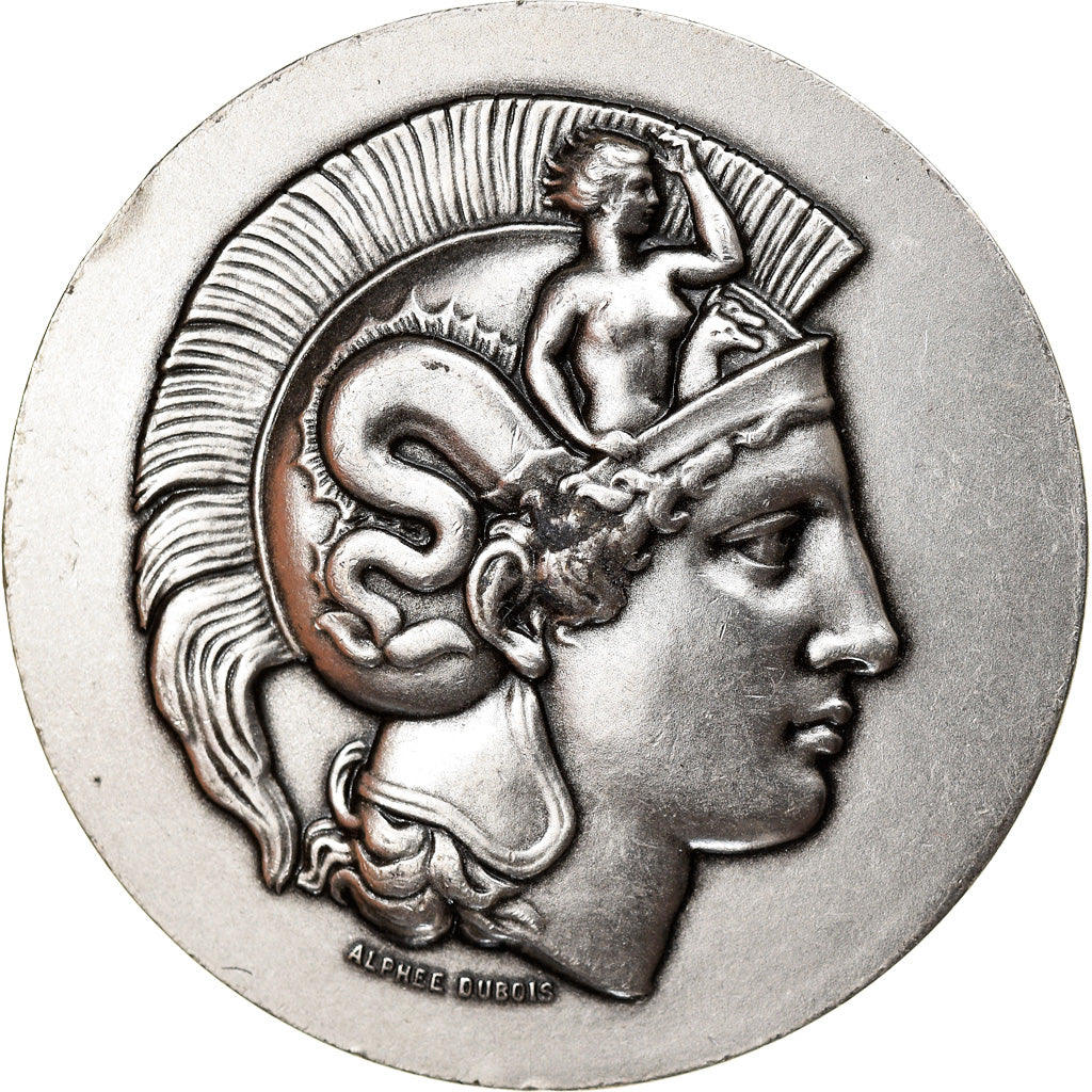 Francja, Medal, Société Numismatique PTT, Sport i wypoczynek, 1998, Alphée