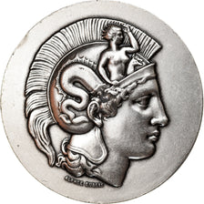 Francja, Medal, Société Numismatique PTT, Sport i wypoczynek, 1998, Alphée