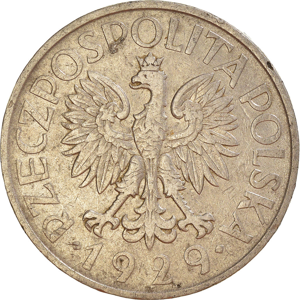 Moneta, Polonia, Zloty, 1929