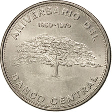 COSTA RICA, 10 Colones, 1975, KM #204, MS(63), Nickel, 32, 16.00