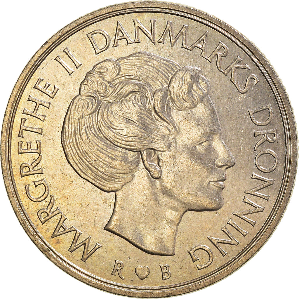 Moneta, Danimarca, Krone, 1989
