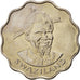 SWAZILAND, 20 Cents, 1975, British Royal Mint, KM #11, MS(63), Copper-Nickel,...