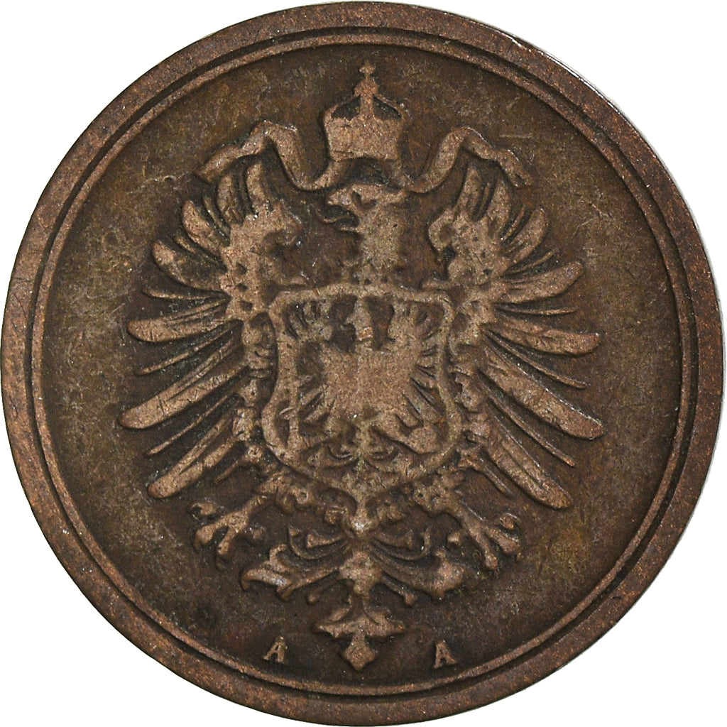 Coin, GERMANY - EMPIRE, Pfennig, 1887
