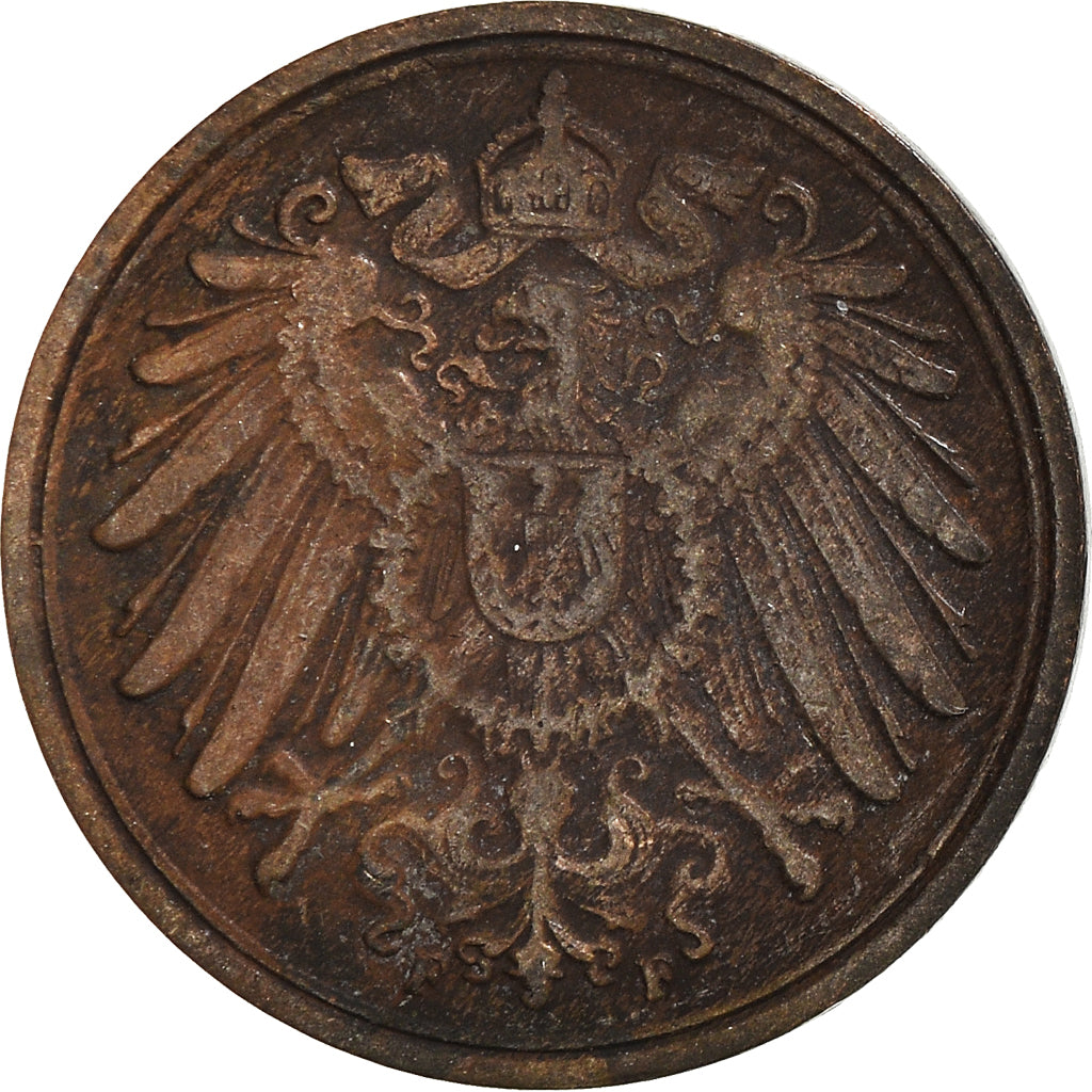 Coin, GERMANY - EMPIRE, Pfennig, 1913