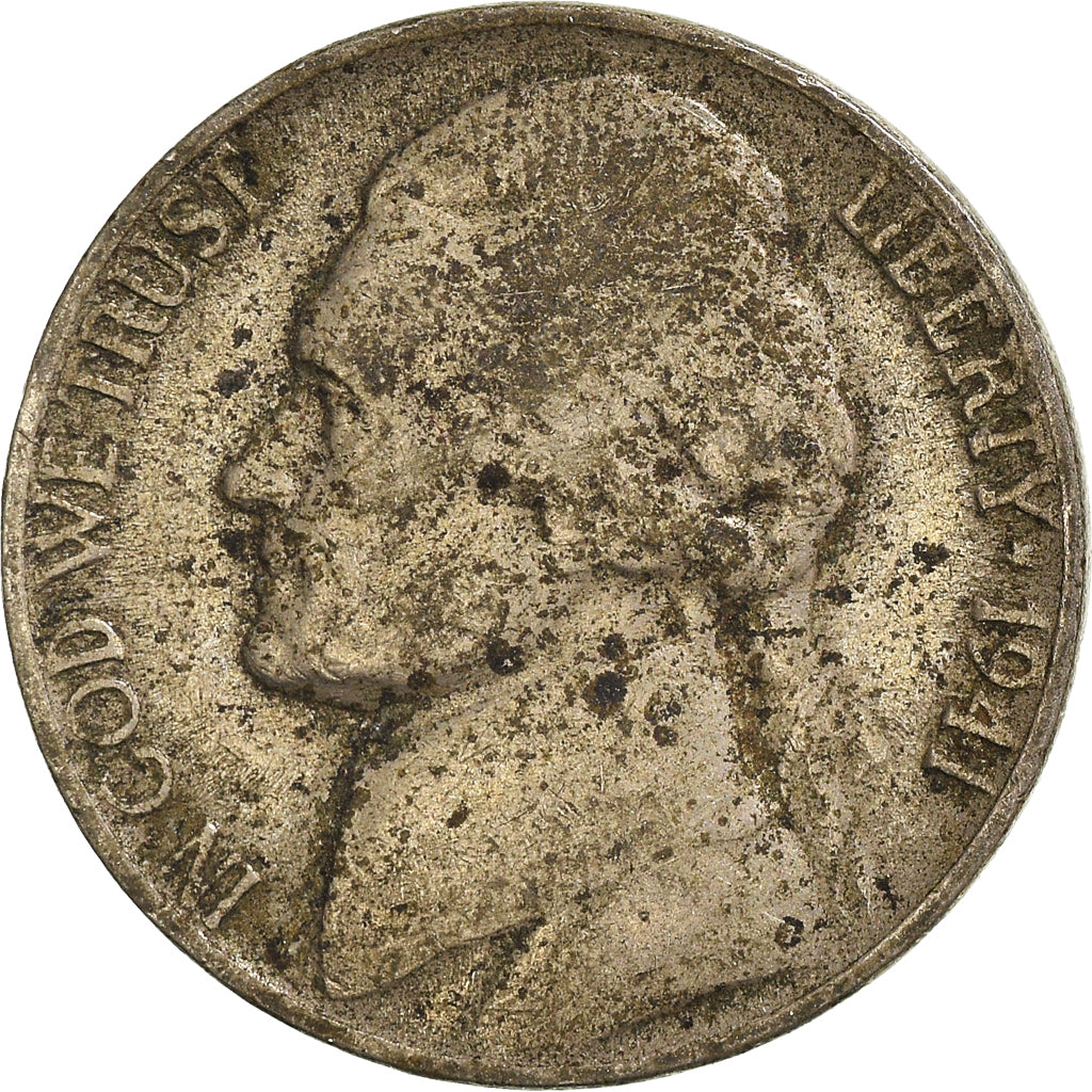 Moneta, USA, 5 Cents, 1941