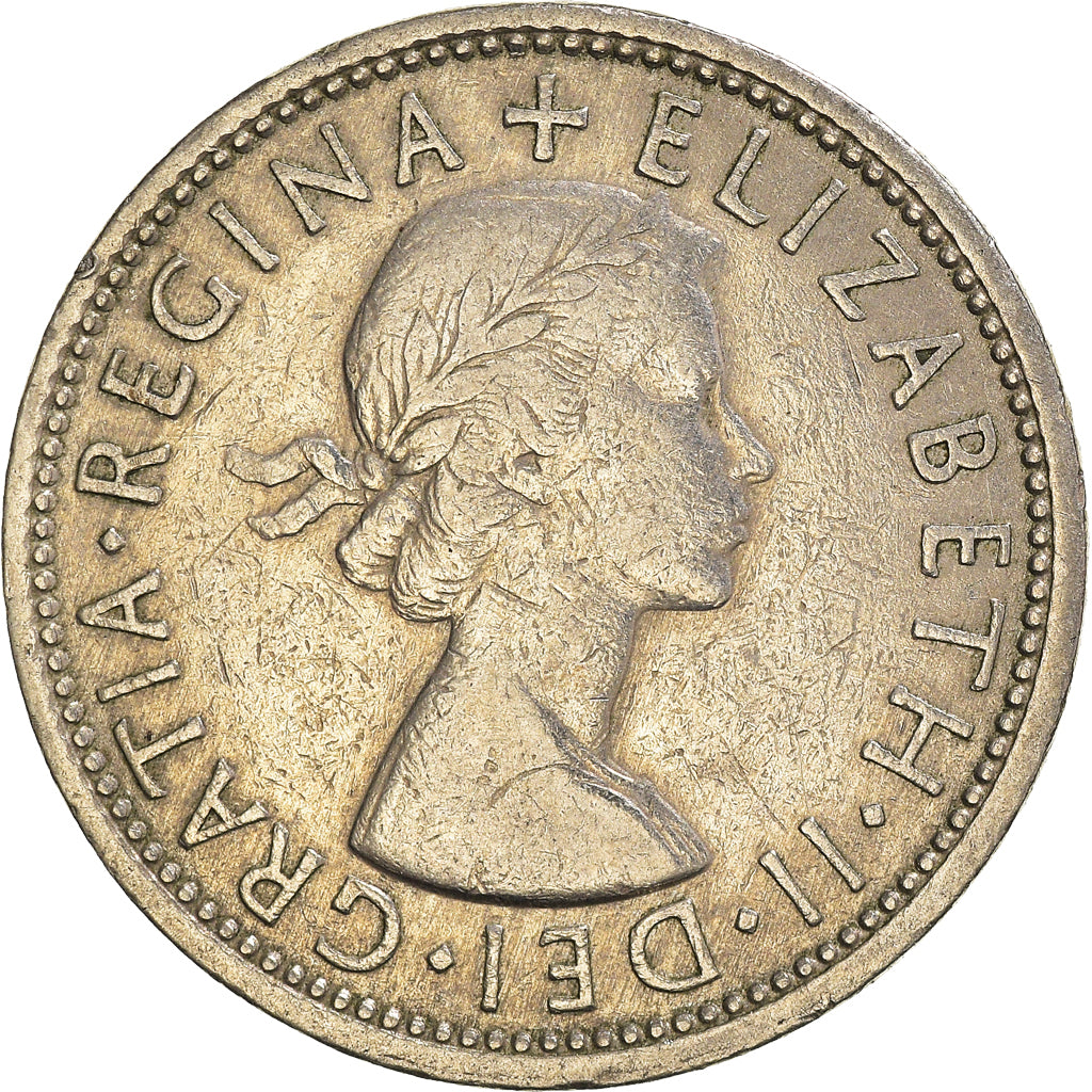 Münze, Großbritannien, Florin, Two Shillings, 1966