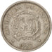Coin, Dominican Republic, 5 Centavos, 1987, EF(40-45), Copper-nickel, KM:59
