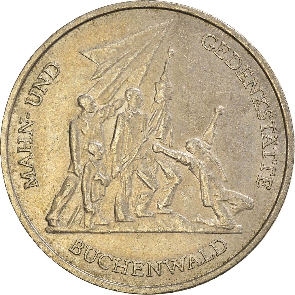 Moeda, ALEMANHA - REPÚBLICA DEMOCRÁTICA, 10 Mark, 1972