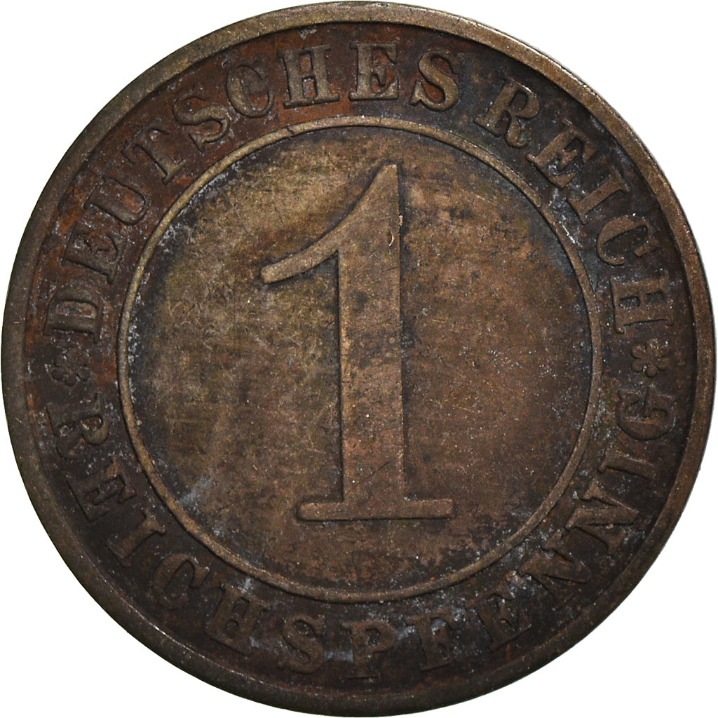 Münze, Deutschland, Weimarer Republik, Reichspfennig, 1925
