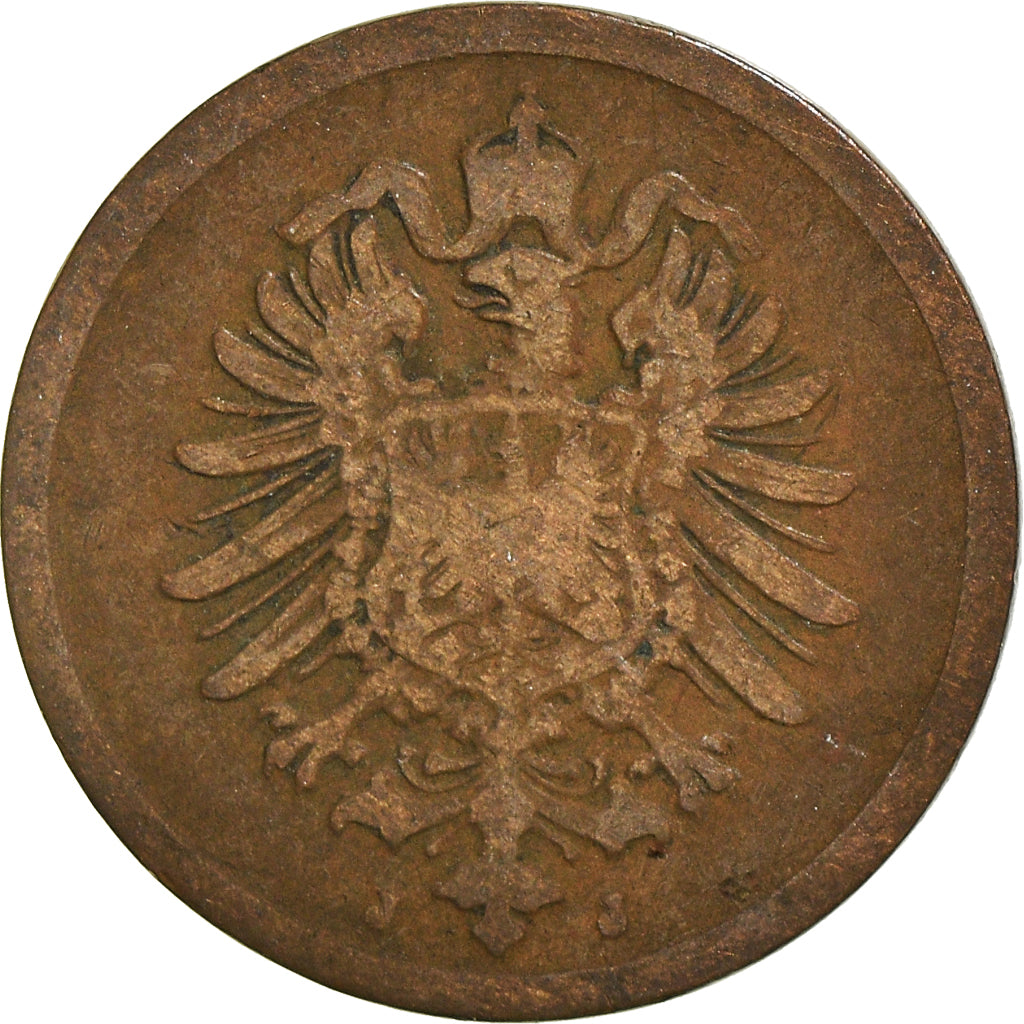 Coin, GERMANY - EMPIRE, Pfennig, 1889