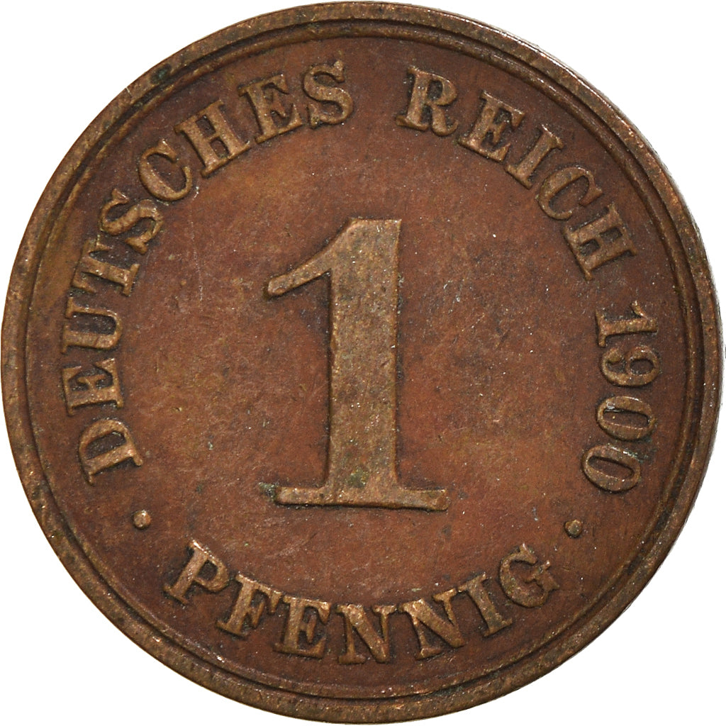 Coin, GERMANY - EMPIRE, Pfennig, 1900