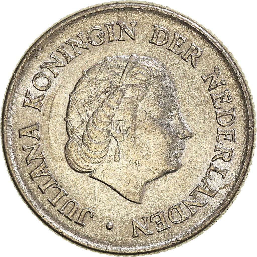 Moneta, Holandia, 25 Cents, 1966