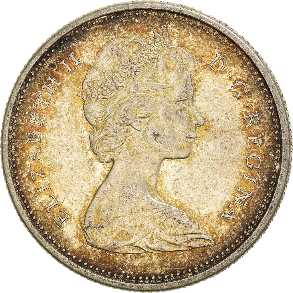 Moneta, Canada, 25 Cents, 1966