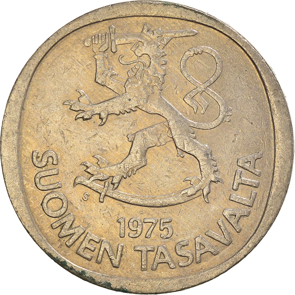 Moneta, Finlandia, Markka, 1975