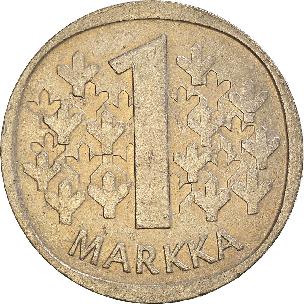 Moneta, Finlandia, Markka, 1975