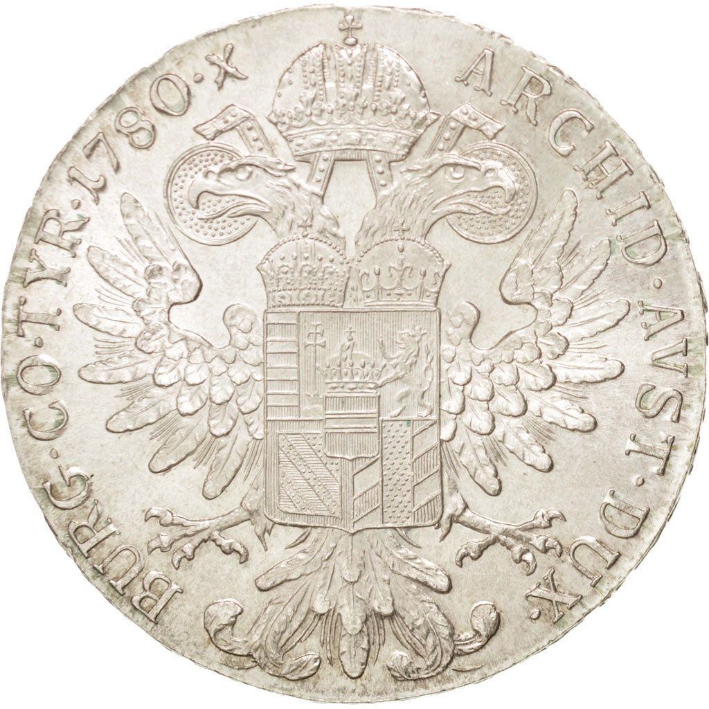 AUSTRIA, Thaler, 1780, RESTRIKE, KM #T1, MS(63), Silver, 41, 28.04