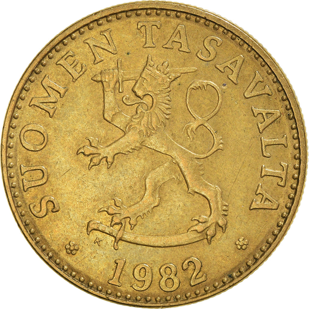 Moneta, Finlandia, 50 Penniä, 1982