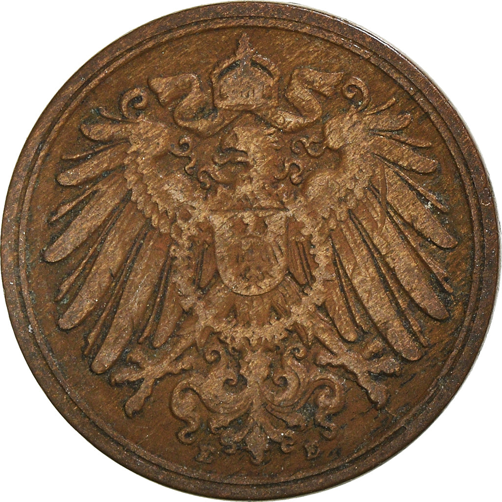 Munten, DUITSLAND - KEIZERRIJK, Pfennig, 1899