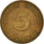 Moneta, GERMANIA - REPUBBLICA FEDERALE, 5 Pfennig, 1949