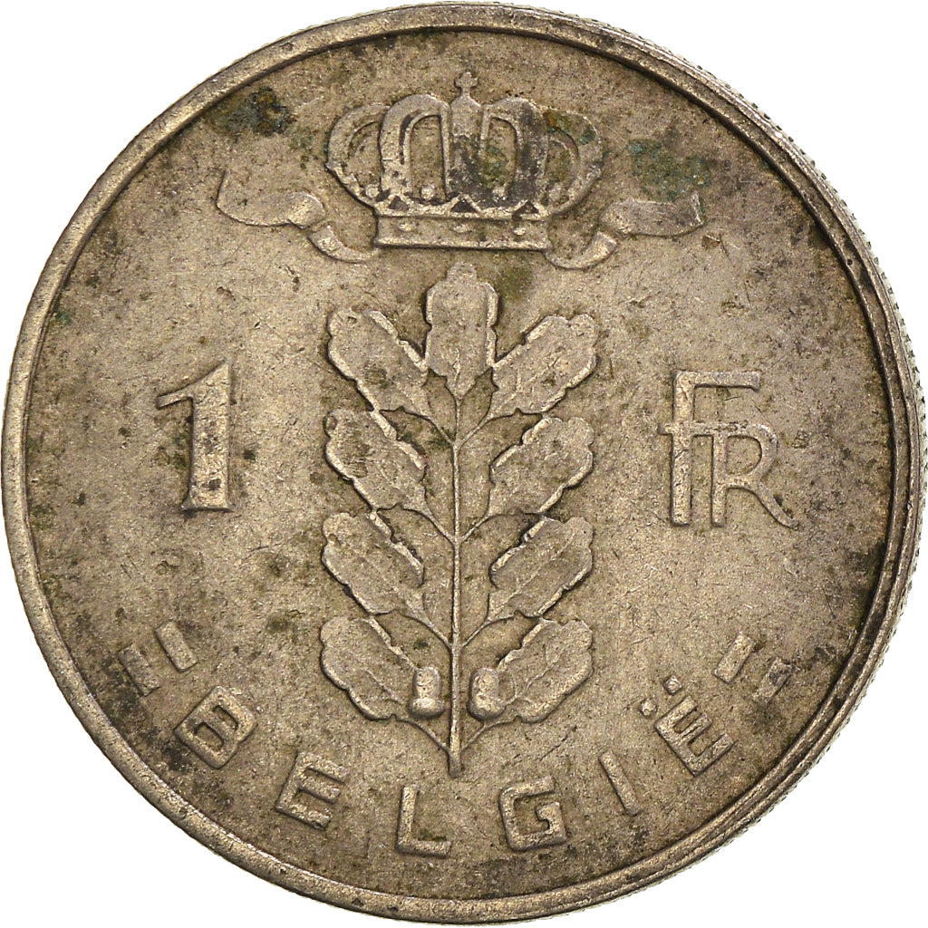 Moeda, Bélgica, Franc, 1957