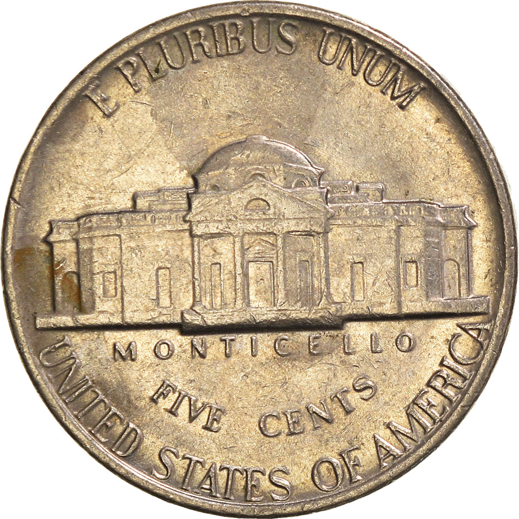 Coin, United States, 5 Cents, 1982
