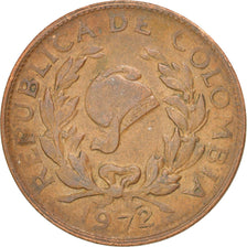 Colombie, République, 5 Centavos 1972, KM 206a
