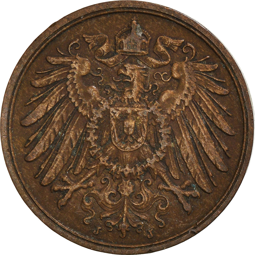 Munten, DUITSLAND - KEIZERRIJK, 2 Pfennig, 1913