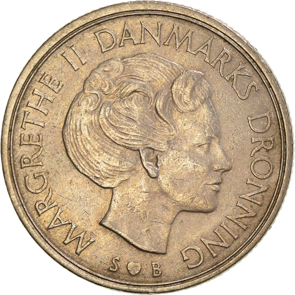 Munten, Denemarken, Krone, 1974