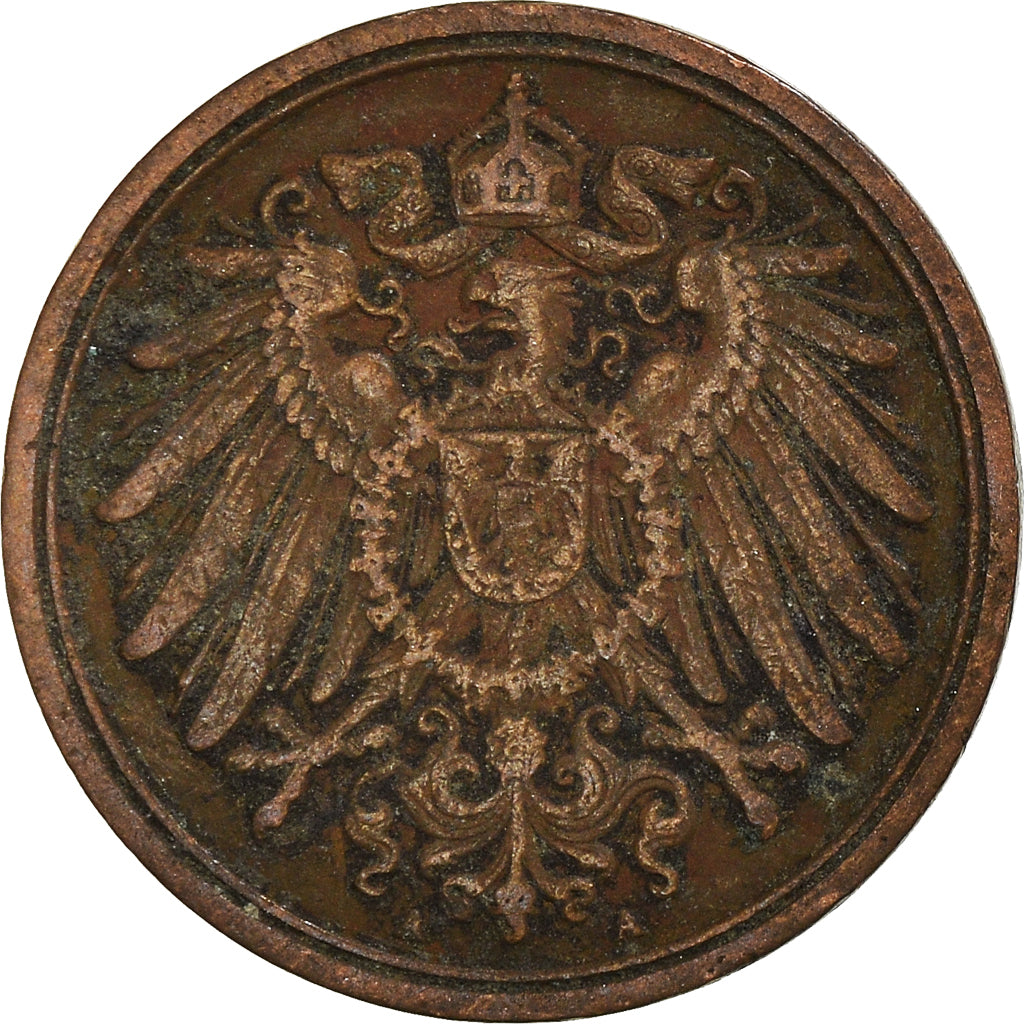 Moeda, ALEMANHA - IMPÉRIO, Pfennig, 1901