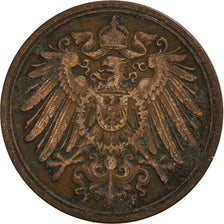 Moeda, ALEMANHA - IMPÉRIO, Pfennig, 1896