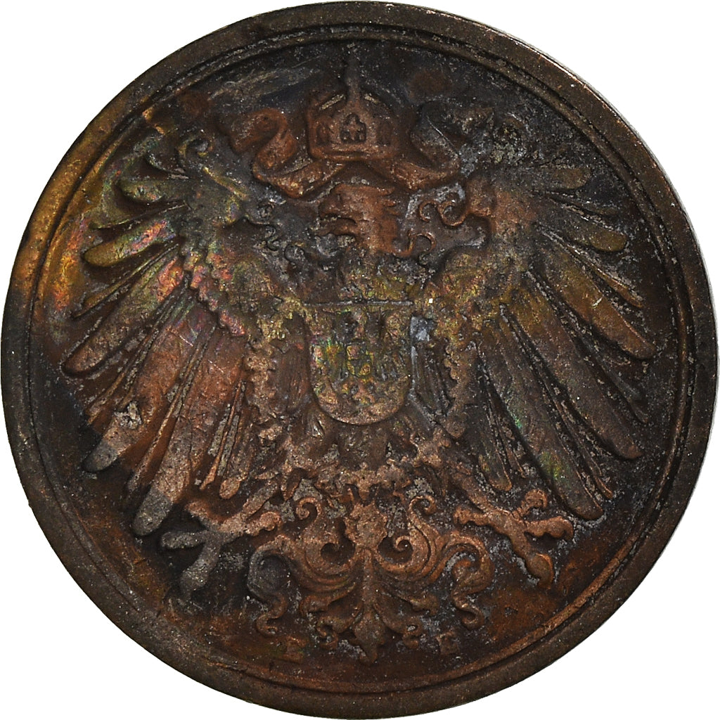 Moneta, NIEMCY - IMPERIUM, Pfennig, 1911
